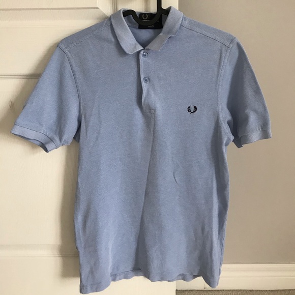 Fred Perry Light Blue Polo - Picture 5 of 5